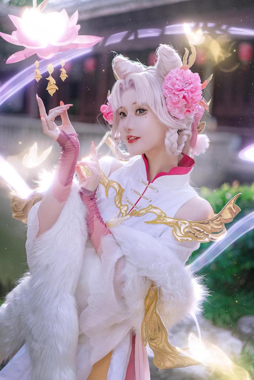 露儿大魔王cos涂山：代表东方美学的拍摄作品亮相 - 必萝姊