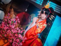 金鱼coser Yui的绝美图包——yui金鱼cos玉藻前阿拉伯