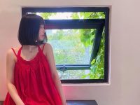 充满诱惑的七月喵子壁纸项圈铃铛摄影艺术,引领时尚潮流