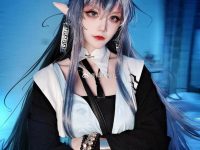 仙九airi光荣凉夜cos作品，原图展示细节之美，陷入迷境。