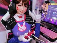 佳佳好难cos小恶魔，带来前所未有的摄影体验