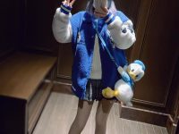 超越未来界限,戴上千夜未来柴郡cos浪漫出镜