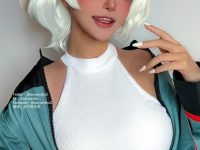 千夜未来cos蒂法的摄影之美：干净利落的剪影感十足