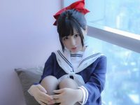 走进夏日:喵子nyakool火车jk的清新照片美景欣赏