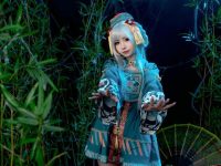 穿越时空而来的喵小吉纳西坦cos原图,妙不可言