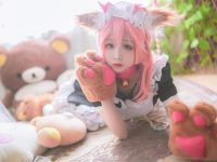 日奈娇涂油猫耳皮衣cos大聚会,感受cos圈新潮流