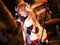 无与伦比的cos作品，星之迟迟cos照片揭示了真正的拍摄艺术