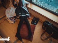 用眼神勾勒出最完美角色,木花琳琳是勇者大小姐女仆最新cos摄影作品来啦