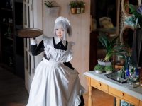 摄影师镜头下的樱落酱w圣路易斯礼服美图