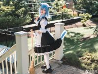 犬神洛洛子黑吊带：高清图片集合更新