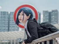 网红少女逐月su新作品:全新角色cos燃烧万物