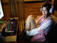 原图美图分享我的cosplay -- 逐月su网吧历险记