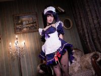 阿包也是兔娘原神中二皇女cos重现，完美再现游戏造型